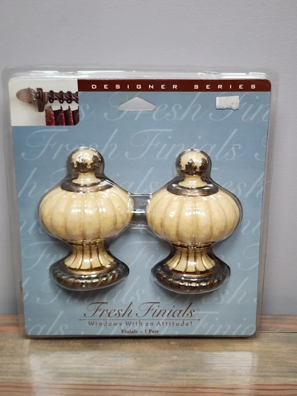 Fresh Finials Windows With An Attitude 1 Pair Finials